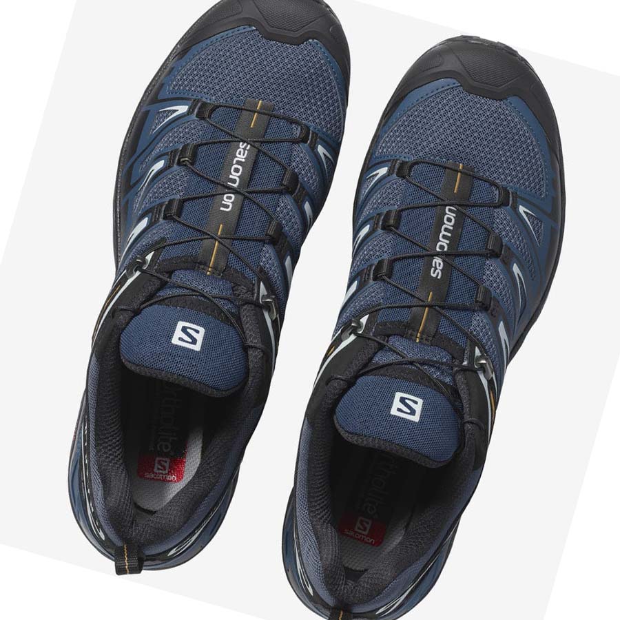 Salomon X ULTRA 3 Erkek Yürüyüş Ayakkabısı Lacivert | TR 3584XYU